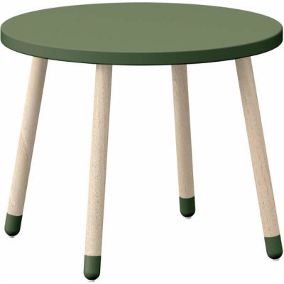 Flexa stolek Dots deep green – Zboží Mobilmania