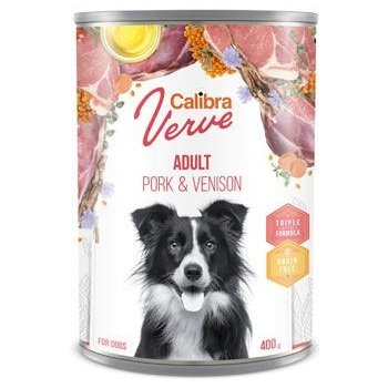 Calibra Dog Verve GF Adult Pork&Venison 400 g