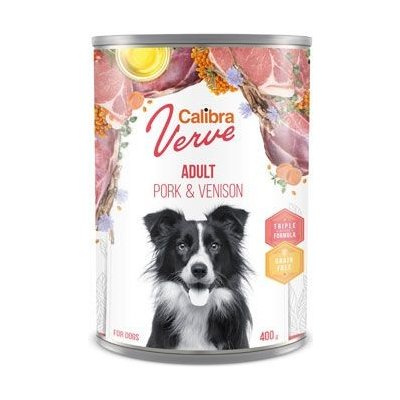 Calibra Dog Verve GF Adult Pork&Venison 400 g – Sleviste.cz