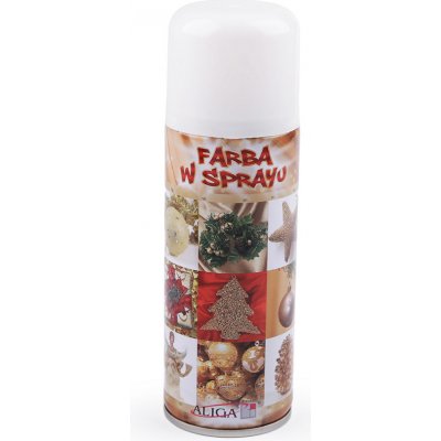 aliga Vánoční sprej bílý 250ml 118126 – Hledejceny.cz