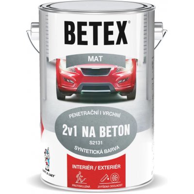 Betex 2v1 na beton S2131 5 kg zelená