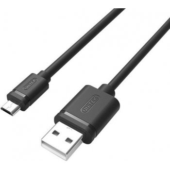 Unitek Y-C454GBK USB 2.0/micro USB M/M, 0.5m, černý