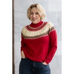 Italy fashion Kašmírový svetr JUSTÝNA Červená – Hledejceny.cz