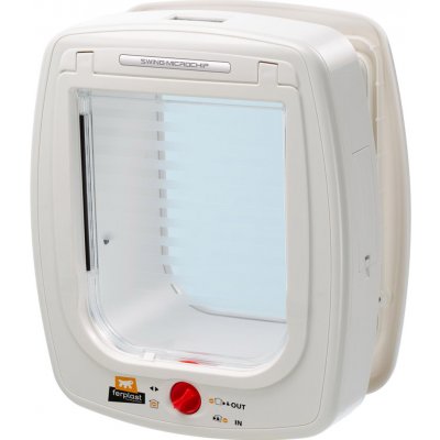 Ferplast SWING MICROCHIP Large bílá 26,5 x 16,2 x 31,5 cm – Zboží Dáma