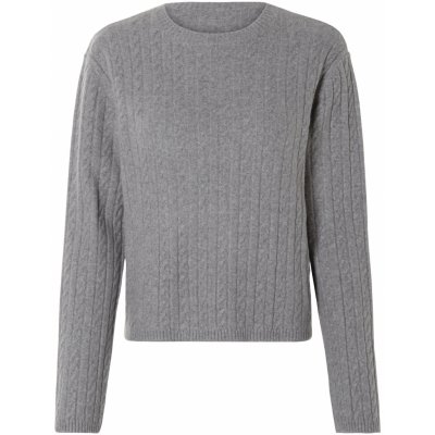 esmara Dámský pletený svetr šedá – Zboží Dáma