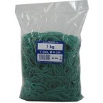 Gumičky stahovací průměr 4 cm, tloušťka 1 mm, zelené, 1 kg – Hledejceny.cz