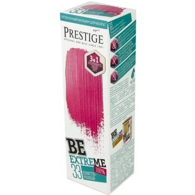 Prestige Be Extreme Semi-permanentní 33 růžová 100 ml – Zboží Mobilmania