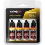 Sada modelářských barev Vallejo 4x18 ml yellow Color Set – Sleviste.cz