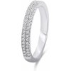 Prsteny Brilio Silver Třpytivý stříbrný s čirými zirkony RI059W