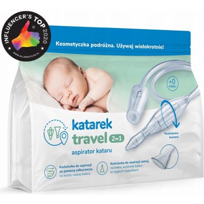 Katarek Odsávačka nosních hlenů Travel 2v1 – Sleviste.cz