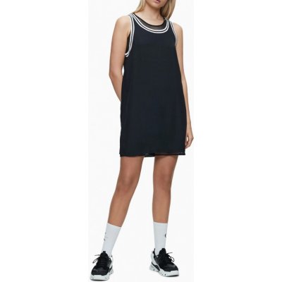 Calvin Klein lehké šaty Tank dress with mesh lining černá – Zbozi.Blesk.cz