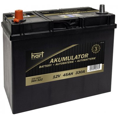 Hart 12V 45Ah 330A 564 522 – Hledejceny.cz