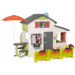Smoby Domeček Friends House s plotem – Zboží Mobilmania