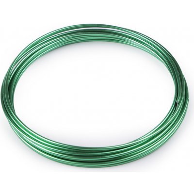 Prima-obchod Drát hliníkový Ø1,8 mm, barva 7 zelená pastelová