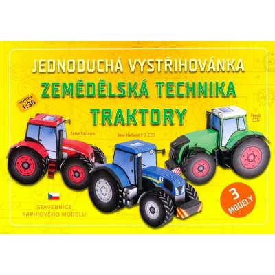 Zadražil Vystřihovánky Traktory II. 3 modely 1:36 – Hledejceny.cz