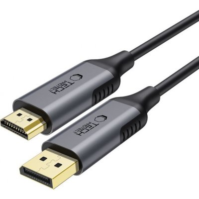 Tech-Protect ULTRABOOST DISPLAYPORT NA HDMI 2.0 4K 60HZ 200CM ČERNÝ 5906302321797 – Hledejceny.cz