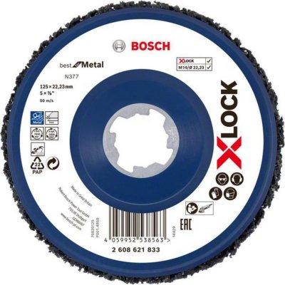 Bosch Accessories 2608621833 X-LOCK lešticí kotouč Průměr 125 mm Ø otvoru 22.23 mm 1 ks – Zbozi.Blesk.cz