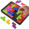 Ostatní společenské hry Pop It antistresová stavebnice Tetris