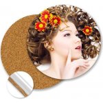 FotoDarky.cz 4ks Podtácky korek + potisk 100mm korek – Zboží Dáma