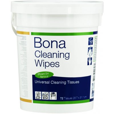 Bona Cleaning Wipes čisticí utěrky 72 ks – Sleviste.cz