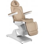 Activeshop kosmetické křeslo elektrické Azzurro 870 světle hnědá – Zboží Dáma