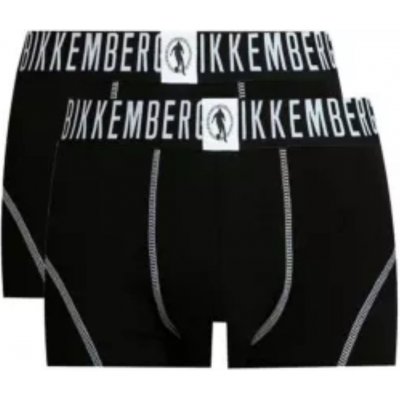 Bikkembergs BKK1UTR06BI Boxer 2 Pack černé – Hledejceny.cz