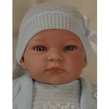 Lamagik Realistické miminko chlapeček John s čepicí