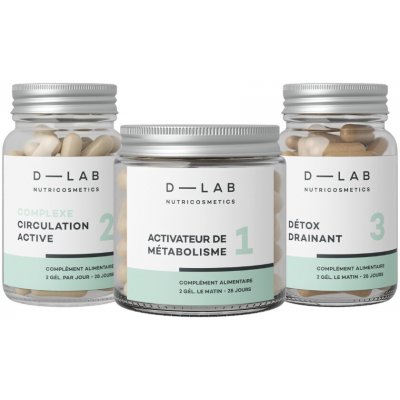 D-LAB Program Odvodnění Metabolism + Circulation + Draining 3 x 56 kapslí – Hledejceny.cz