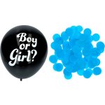 Folat BALÓNKY Gender Reveal Boy s modrými konfetami 41 cm – Zboží Dáma