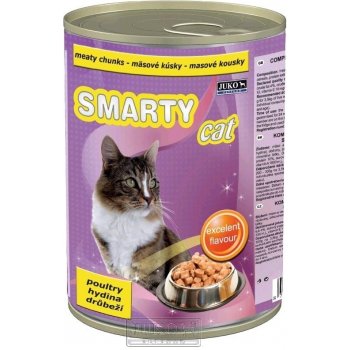 Smarty chunks Cat drůbeží 410 g