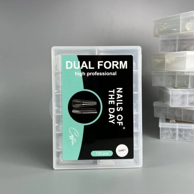 Nailsoftheday Dual Form Coffin 1 20 pcs – Zboží Dáma