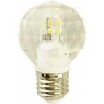 Ecolamp by eLight Dekorační LED žárovka E27 neutrální 4000k 4,3w 410 lm crystal – Hledejceny.cz