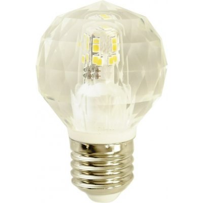 Ecolamp by eLight Dekorační LED žárovka E27 neutrální 4000k 4,3w 410 lm crystal – Hledejceny.cz