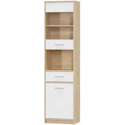 Mebelbos Tips MSBP-039-WIT_1D1W1S Dub Sonoma / Bílá – Hledejceny.cz