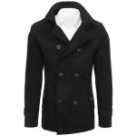 Pánský dvouřadý elegantní kabát Marco cx0423 černá – Zboží Dáma