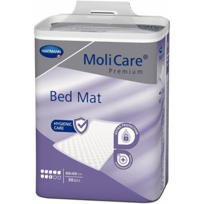 MoliCare Premium Bed Mat 8 kapek 60cm x 60cm 30 ks – Zbozi.Blesk.cz