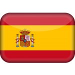 Amicar Samolepicí vlajka Španělska 50x30 mm, 3D efekt – Zboží Dáma