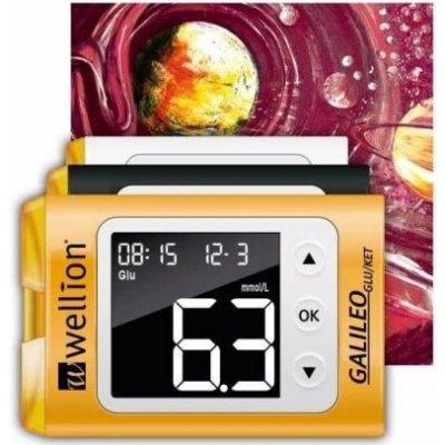 Wellion Galileo GLU/KET žlutá – Zboží Živě