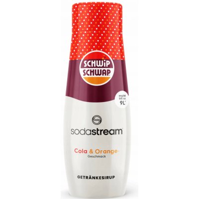 SodaStream Schwip Schwap Cola & Orange 440 ml – Zboží Mobilmania