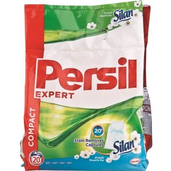 Persil Expert Fresh Pearls by Silan prací prášek na bílé prádlo 4 dávky 280 g