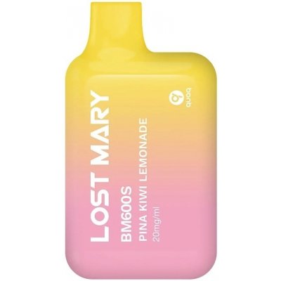 Elf Bar Lost Mary BM600S Pina Kiwi Lemonade 20 mg 600 potáhnutí 1 ks – Zboží Mobilmania