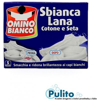 Omino Bianco Sbianca Lana bělící sáčky 5 ks – Hledejceny.cz