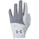 Under Armour Medal Mens Golf Glove bílo/šedá Levá XL