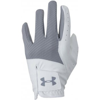 Under Armour Medal Mens Golf Glove bílo/šedá Levá L