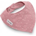 Moniel Dětský slintáček nastavitelná velikost Dots - Růžová – Hledejceny.cz