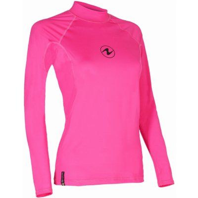 Dámské Aqua Lung RASHGUARD SLIM FIT LS růžová – Zboží Mobilmania