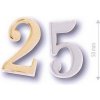 Domovní číslo Domovní číslice COBRA "7" 50 mm (OLV, ONS, OFS), OFS - bronz česaný