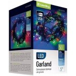 ColorWay CW-G-200L20UMC LED vánoční řetěz 200x LED Vícebarevný Délka 20 m USB – Hledejceny.cz
