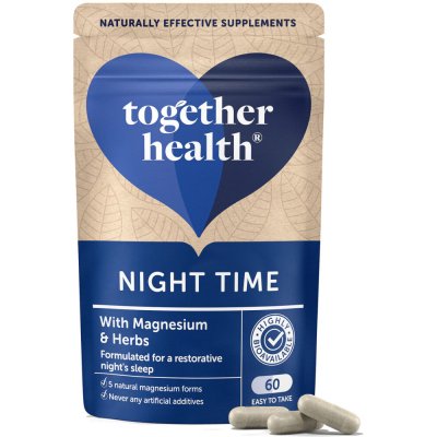 Together Health Večerní vitamíny přírodní komplex s hořčíkem a bylinkami 60 kapslí – Hledejceny.cz