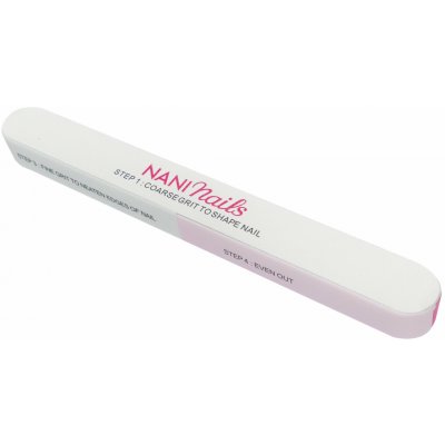NANI lešticí pilník Šestistranný Pink – Sleviste.cz